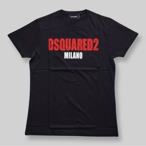 Dsquared2 Black Milano Unisex T Shirt,Tee,Size M